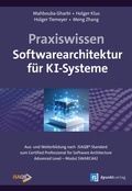 Cover: Praxiswissen Softwarearchitektur f&uuml;r KI-Systeme - dpunkt