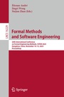 Cover: Formal Methods and Software Engineering - Springer