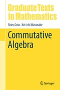 Cover: Commutative Algebra - Springer