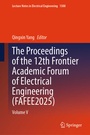 Cover: The Proceedings of the 12th Frontier Academic Forum of Electrical Engineering (FAFEE2025) - Springer
