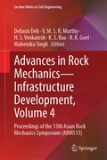 Cover: Advances in Rock Mechanics-Infrastructure Development, Volume 4 - Springer