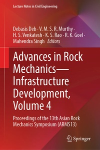 Enlarge image Cover: Advances in Rock Mechanics-Infrastructure Development, Volume 4 - Springer