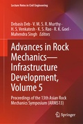Cover: Advances in Rock Mechanics-Infrastructure Development, Volume 5 - Springer