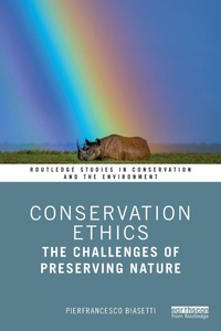 Enlarge image Cover: Conservation Ethics - Routledge