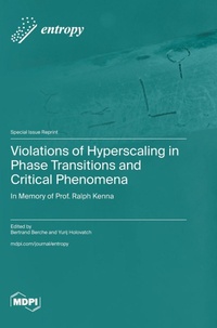 Enlarge image Cover: Violations of Hyperscaling in Phase Transitions and Critical Phenomena - MDPI AG