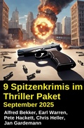 Cover: 9 Spitzenkrimis im Thriller Paket September 2025 - Alfredbooks