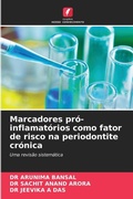 Cover: Marcadores pro-inflamatorios como fator de risco na periodontite cronica - Edicoes Nosso Conhecimento