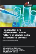Cover: I marcatori pro-infiammatori come fattore di rischio nella parodontite cronica - Edizioni Sapienza