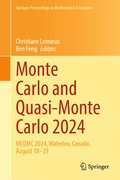 Cover: Monte Carlo and Quasi-Monte Carlo 2024 - Springer