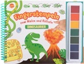 Cover: Fingerstempeln zum Malen und R&auml;tseln. Dinosaurier - Arena