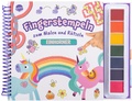 Cover: Fingerstempeln zum Malen und R&auml;tseln. Einh&ouml;rner - Arena