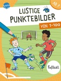 Bild: Lustige Punktebilder von 1-100. Fu&szlig;ball - Arena