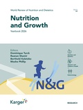 Cover: Nutrition and Growth - Karger, S