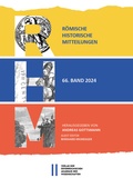 Cover: R&ouml;mische Historische Mitteilungen, Band 66 (2024) - Verlag der &ouml;sterreichischen Akademie der Wissenschaften