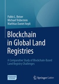 Cover: Blockchain in Global Land Registries - Springer Gabler