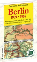 Cover: &Uuml;bersichtskarten der Reichsbahndirektion Berlin im Mai 1959 und August 1967 - Verlag Rockstuhl