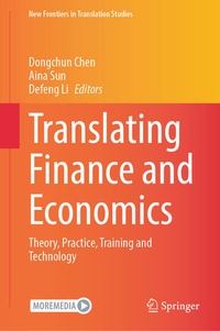 Enlarge image Cover: Translating Finance and Economics - Springer