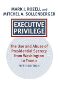 Cover: Executive Privilege - University Press of Kansas
