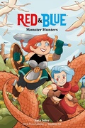 Cover: Red & Blue: Monster Hunters - Dark Horse Books