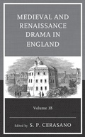 Cover: Medieval and Renaissance Drama in England - Fairleigh Dickinson University Press