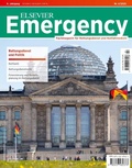 Cover: ELSEVIER Emergency.  Rettungsdienst und Politik. 4/2025 - Elsevier