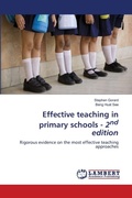 Cover: Effective teaching in primary schools - 2nd edition - LAP Lambert Academic Publishing