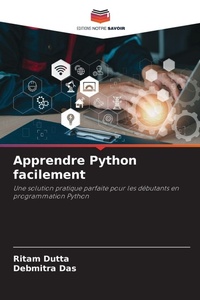 Enlarge image Cover: Apprendre Python facilement - Editions Notre Savoir