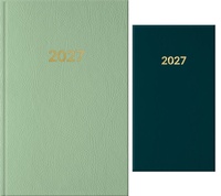 Abbildung von: Buchkalender-Set: Buchkalender & Wochenplaner 2027 Grün - Lingen Verlag