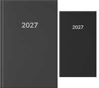Abbildung von: Buchkalender-Set: Buchkalender & Wochenplaner 2027 Schwarz - Lingen Verlag