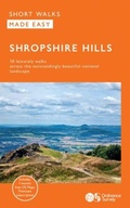 Cover: OS Short Walks Made Easy - Shropshire Hills - Ordnance Survey/Crimson
