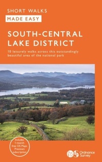 Enlarge image Cover: OS Short Walks Made Easy - Ambleside, Windermere, Hawkshead and Coniston (South Central Lakes) - Ordnance Survey/Crimson