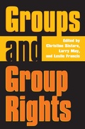 Cover: Groups and Group Rights - University Press of Kansas