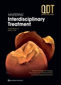Cover: QDT 2025: Mastering Interdisciplinary Treatment - Quintessence Publishing Co, Inc