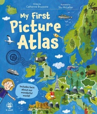 Enlarge image Cover: My First Picture Atlas - b small publishing limited