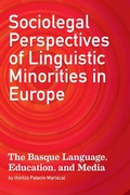 Cover: Sociolegal Perspectives of Linguistic Minorities in Europe - Center for Basque Studies Press