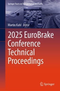 Enlarge image Cover: 2025 EuroBrake Conference Technical Proceedings - Springer