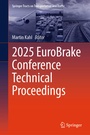 Cover: 2025 EuroBrake Conference Technical Proceedings - Springer