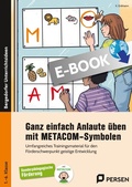 Cover: Ganz einfach Anlaute &uuml;ben mit METACOM-Symbolen - Persen Verlag