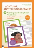 Cover: Achtung, Ansteckungsgefahr! - 24 Aush&auml;nge zu &uuml;bertragbaren Krankheiten - Verlag an der Ruhr