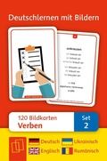 Cover: Verben: Set 2 - Deutsch, Englisch, Ukrainisch und Rum&auml;nisch - Verlag an der Ruhr