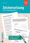 Cover: Zeichensetzung in der Sekundarstufe I - Verlag an der Ruhr