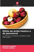 Cover: Efeito do acido humico e do Jeevamrut - Edicoes Nosso Conhecimento