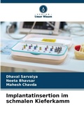 Cover: Implantatinsertion im schmalen Kieferkamm - Verlag Unser Wissen