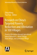 Cover: Research on China's Targeted Poverty Reduction and Alleviation in 100 Villages - Springer