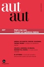 Cover: aut aut 407 - Il Saggiatore