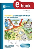 Cover: Vorlesespurgeschichten f&uuml;r die Grundschule - Auer Verlag
