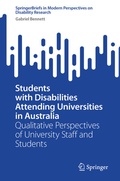Cover: Students with Disabilities Attending Universities in Australia - Springer