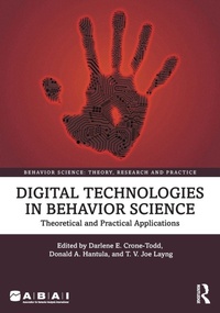 Enlarge image Cover: Digital Technologies in Behavior Science - Routledge
