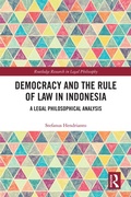 Cover: Democracy and the Rule of Law in Indonesia - Routledge