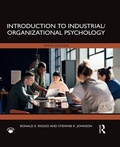 Cover: Introduction to Industrial/Organizational Psychology - Routledge